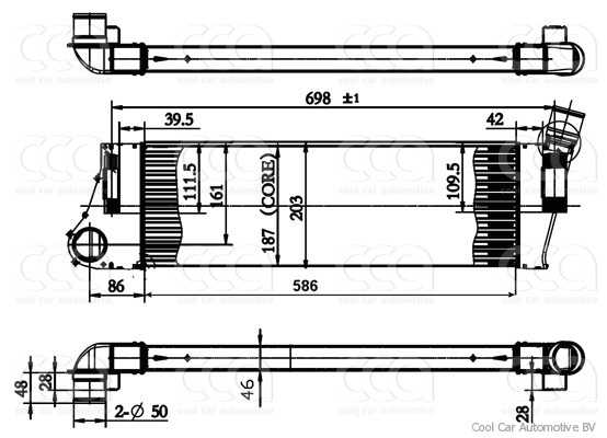 Intercoolers Intercooler Renault Grand Scenic 04>