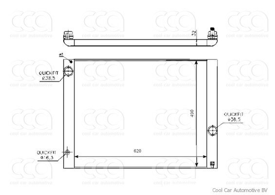 Radiateuren PW - Vrachtwagens Radiateur BMW 5 Series 09>