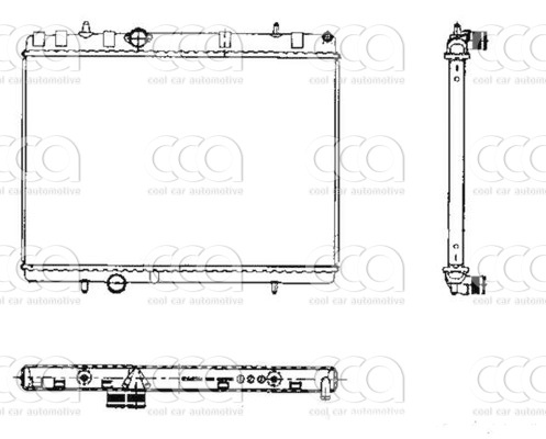 Radiateuren PW - Vrachtwagens Radiateur Citroen C5 09>