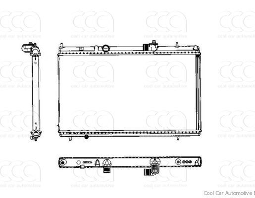 Radiateuren PW - Vrachtwagens Radiateur Citroen C5 07>