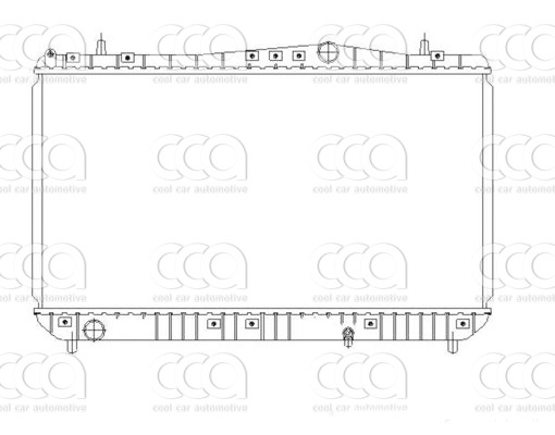 Radiateuren PW - Vrachtwagens Radiateur Chevrolet Rezzo 01>