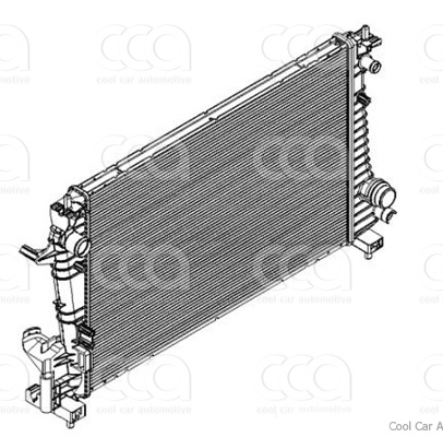 Radiateuren PW - Vrachtwagens Radiateur Chevrolet Aveo 06>