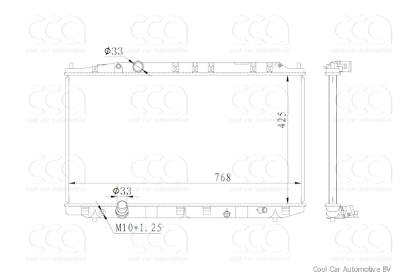 Radiateuren PW - Vrachtwagens Radiateur Honda Accord 10>