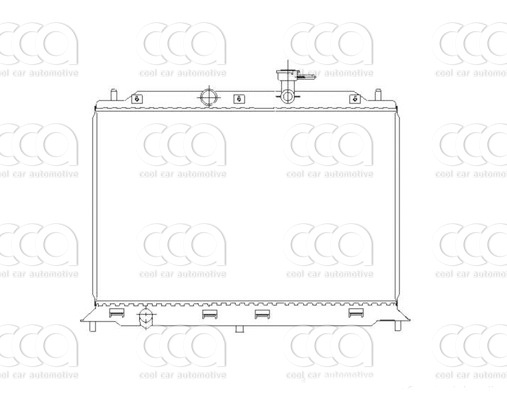 Radiateuren PW - Vrachtwagens Radiateur Kia Rio 03>