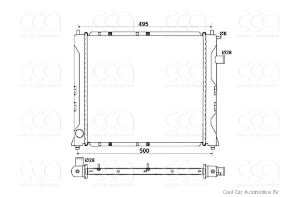 Radiateuren PW - Vrachtwagens Radiateur MG Express 04>
