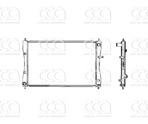Radiateuren PW - Vrachtwagens Radiateur Mitsubishi Colt 10>