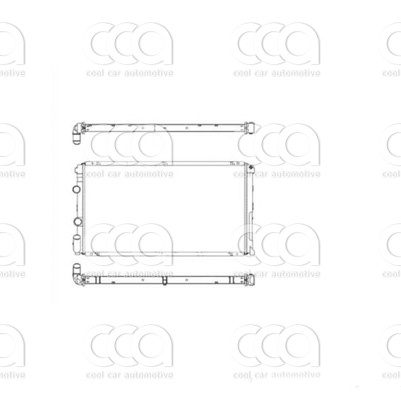 Radiateuren PW - Vrachtwagens Radiateur Nissan Kubistar 03>
