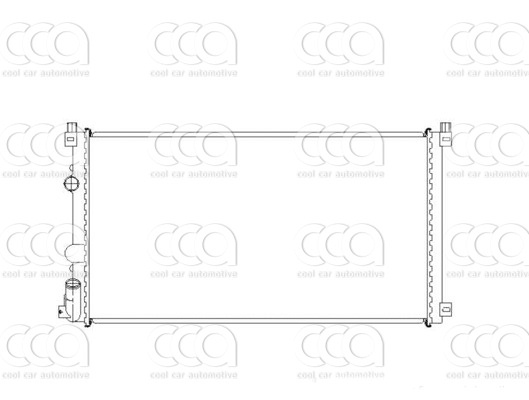 Radiateuren PW - Vrachtwagens Radiateur Nissan Interstar 04>