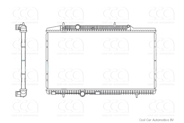 Radiateuren PW - Vrachtwagens Radiateur Peugeot 301