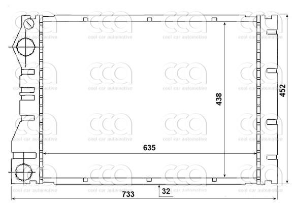 Radiateuren PW - Vrachtwagens Radiateur Renault Avantime 03>