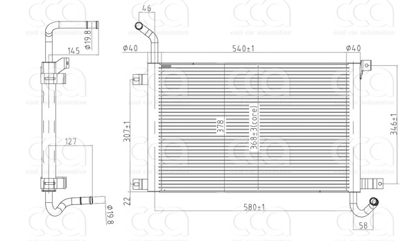 Radiateuren PW - Vrachtwagens Radiateur Land Rover Discovery 02>
