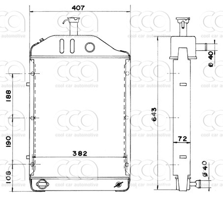 Radiateuren AG - OR Radiateur Massey Ferguson