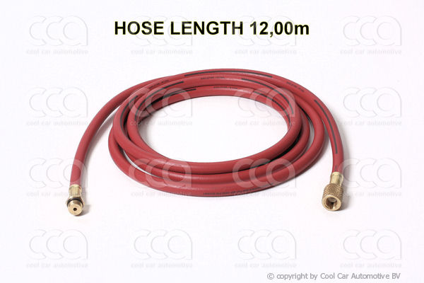 Werkplaatsuitrusting SERV. SLANG ROOD M14X1.5-ACME (12,00m)