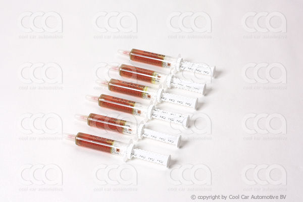 Compressor olie / lekdetektievloeistof Lekdetectie injectiepatroon (6 st.)