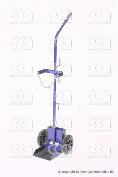 Werkplaatsuitrusting FLESSENWAGEN STIKSTOF 10 LITER FLES