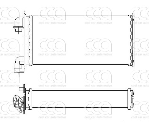 Kachelradiateuren Kachelradiateur BMW 3 serie E-30